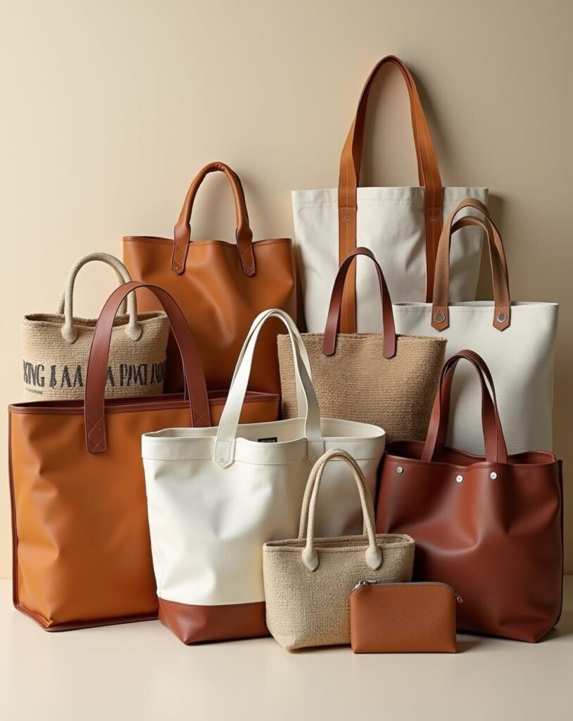 Materiales de las tote bags