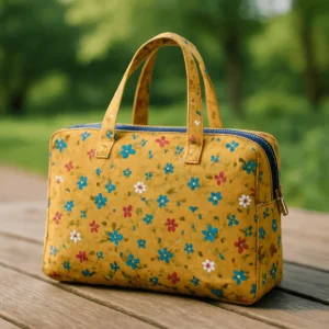 Cómo hacer una bolsa de tela con cremallera paso a paso